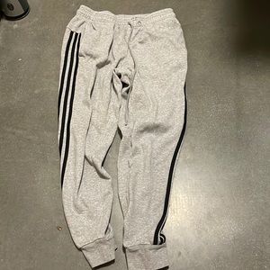 adidas size s grey jogger sweatpants